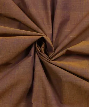 0.7m Bronze Mangalagiri Handwoven Cotton Fabric