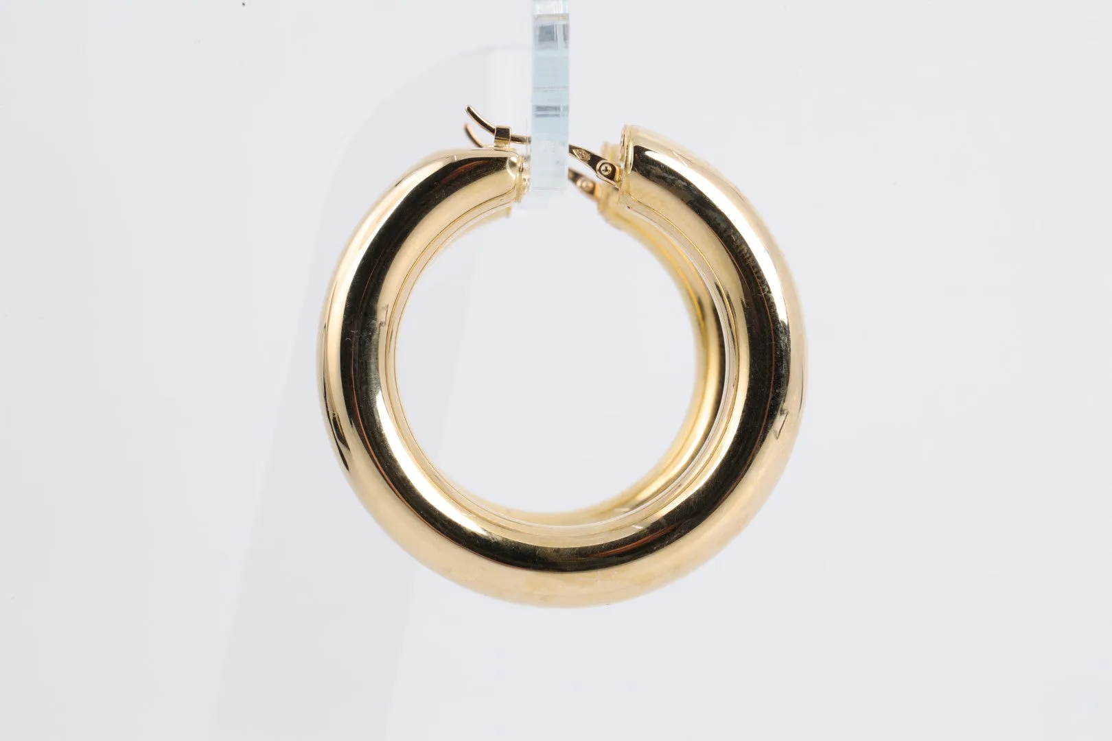 18k Yellow Gold Hoop Earrings (8.55g.)