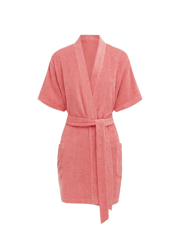 Abito Robe in Coral