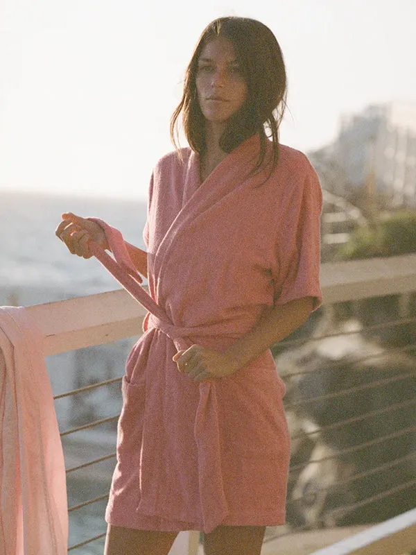 Abito Robe in Coral