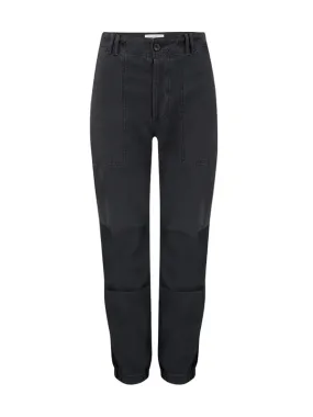 Agni Utility Trouser in Washed Black