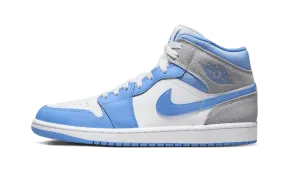 Air Jordan 1 Mid University Blue Grey