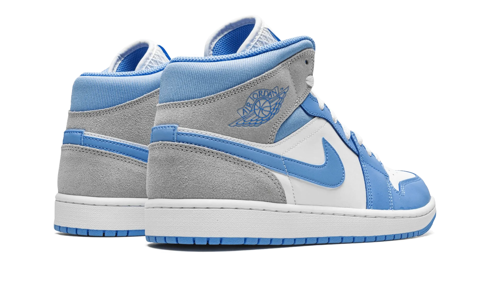 Air Jordan 1 Mid University Blue Grey