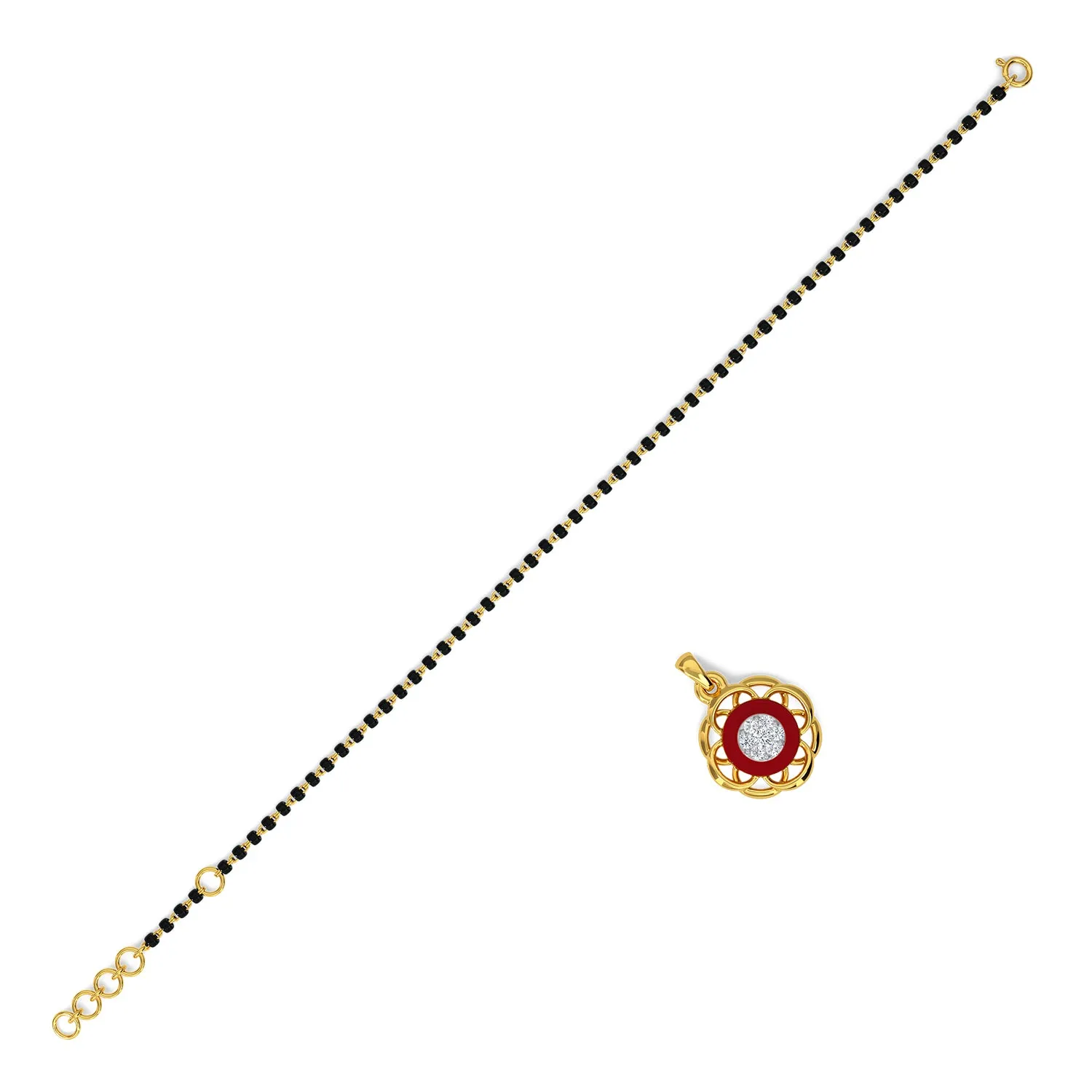 Bara Detachable Mangalsutra Bracelet