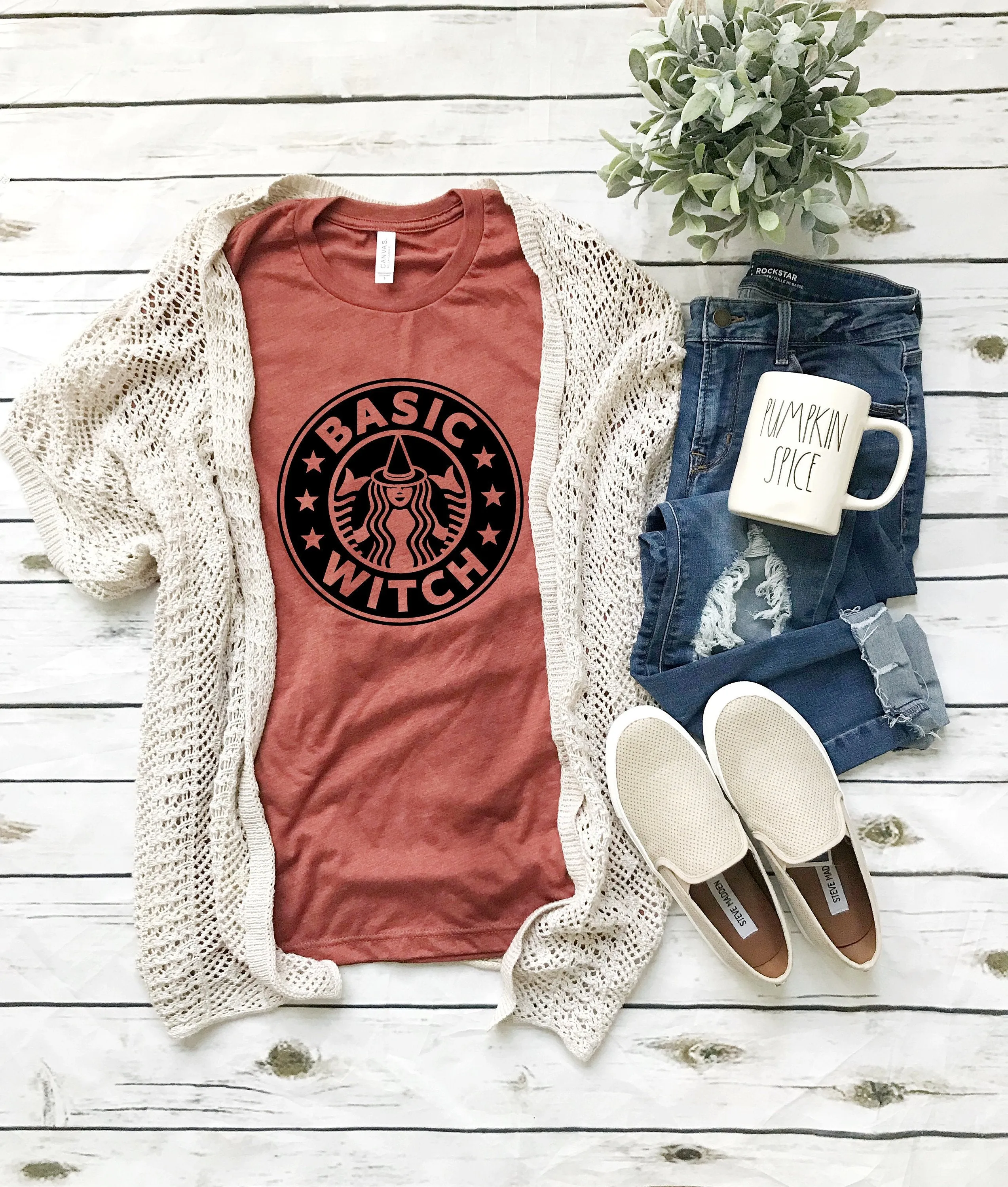 Basic witch shirt - Womens Fall Tee - Womens Fall Shirt - Fall Shirt Women - cute fall shirt women - fall tshirt for women - halloween shirt