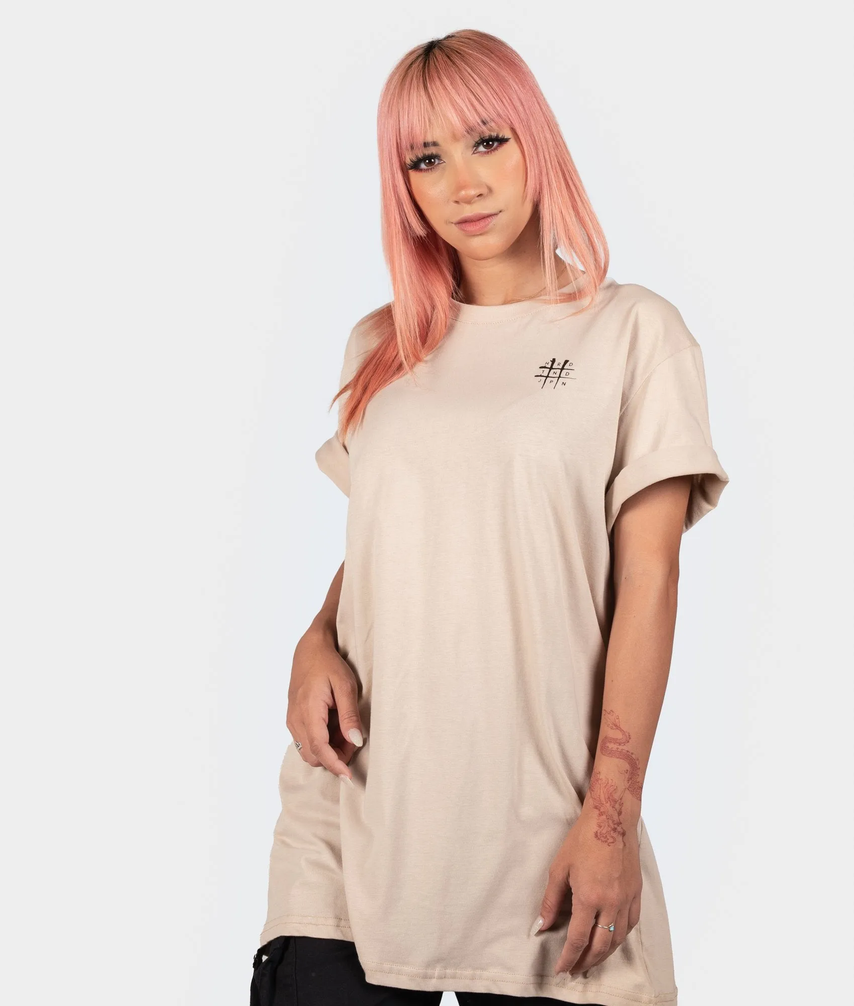 Bloodbath Womens Tee - Tan