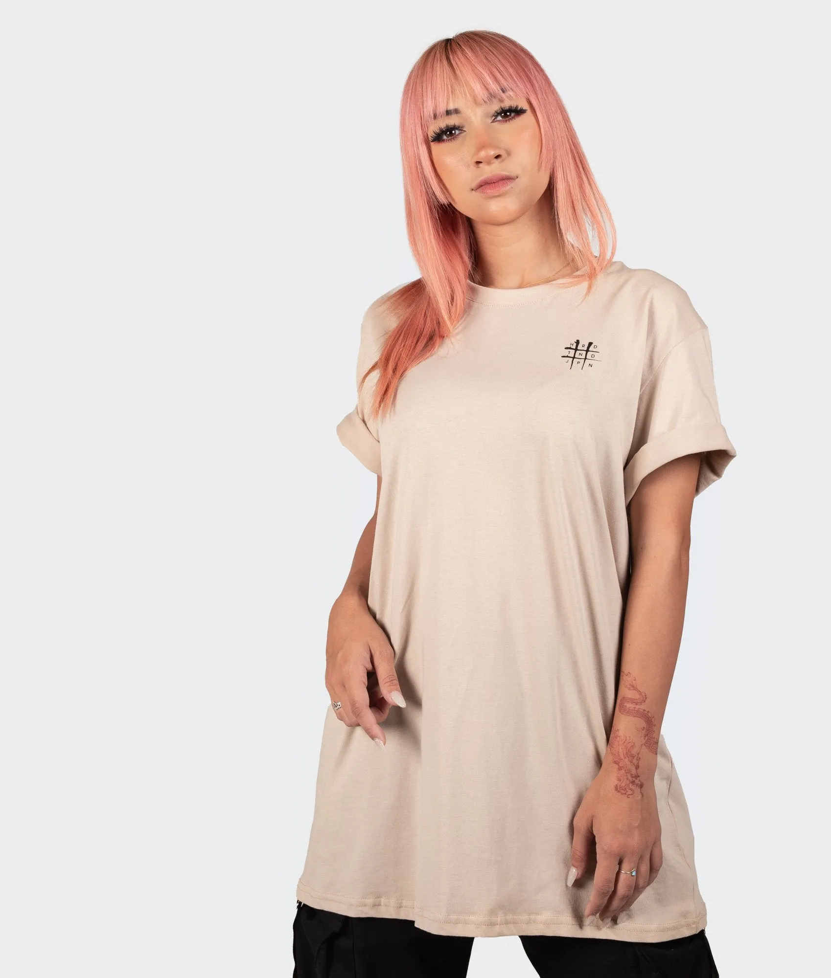 Bloodbath Womens Tee - Tan