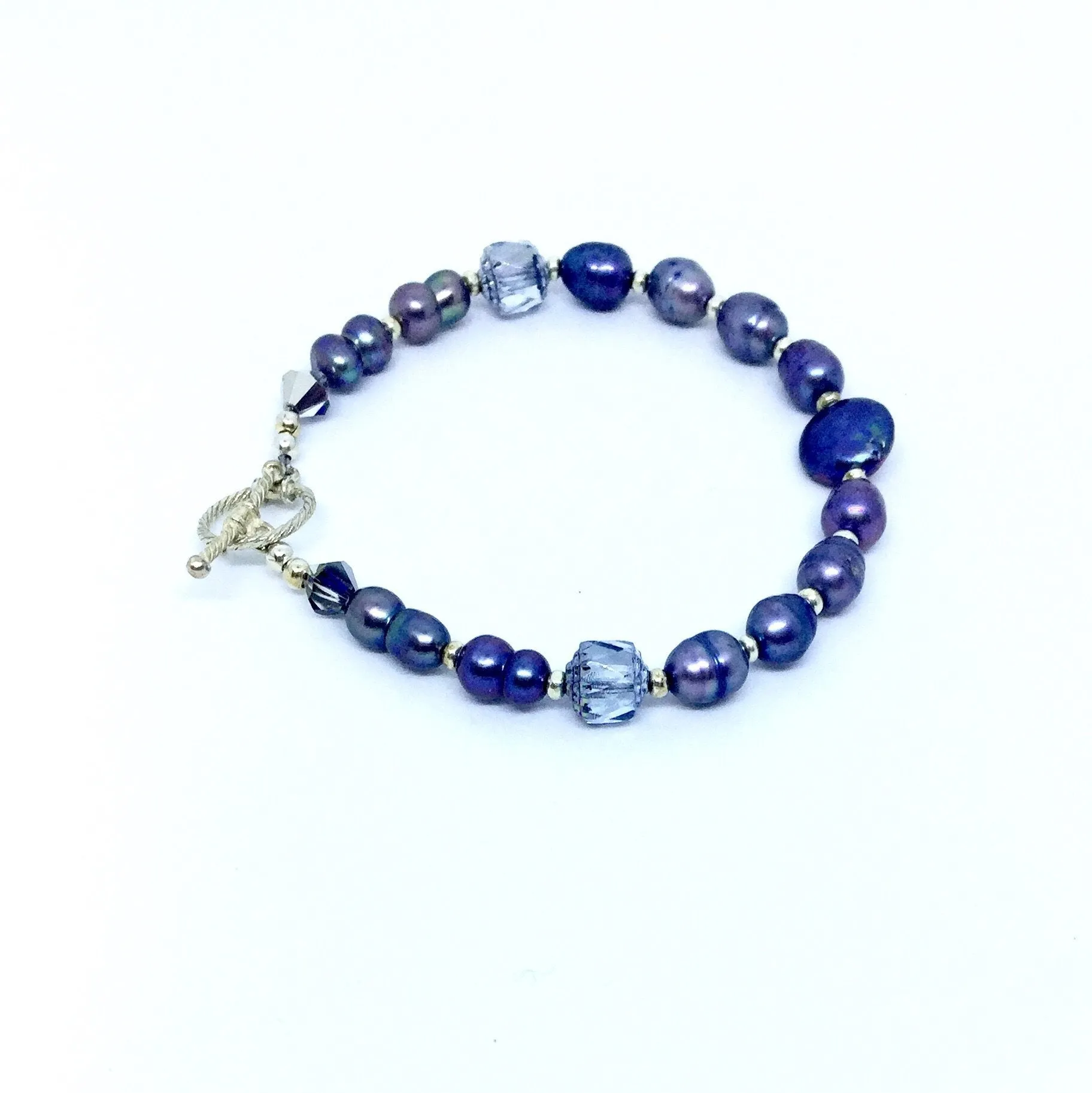 Bluest Pearl Bracelet