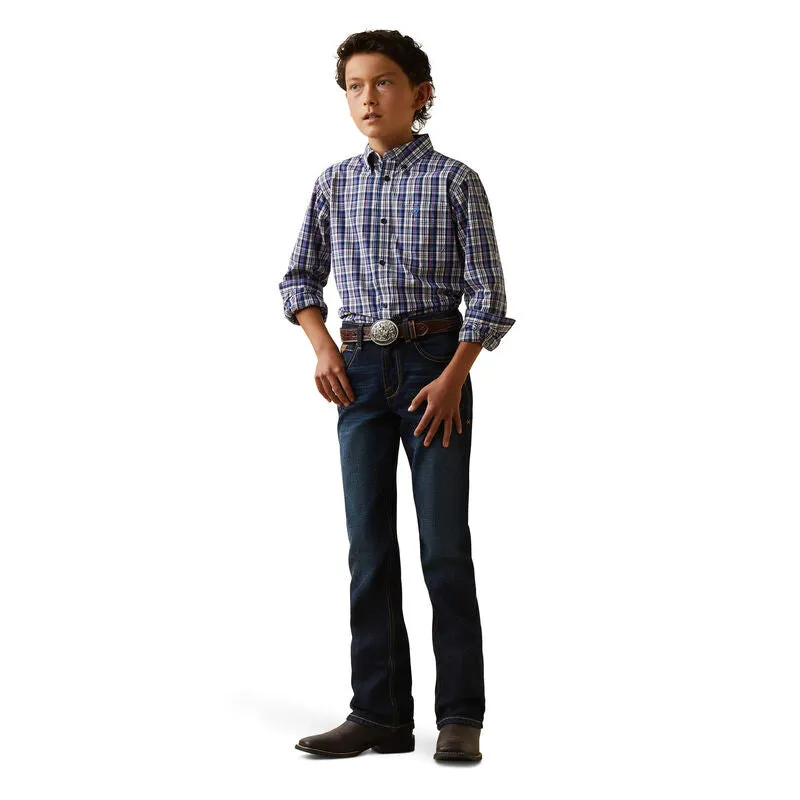 Boy's Ariat B5 Slim Trevor Straight Jean