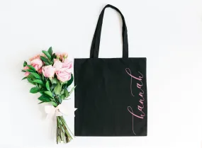 Bridesmaid tote, personalized bridesmaid gift, bridesmaid tote bag, bridesmaid bag, bridal tote, bridesmaid gift, bridal party tote