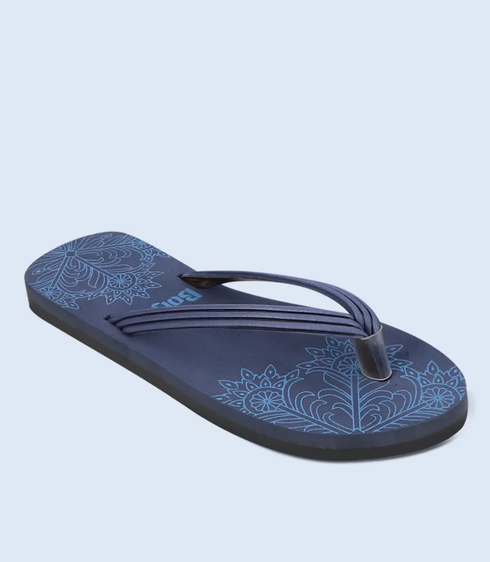 BW9277-NAVY-Women Flipflop