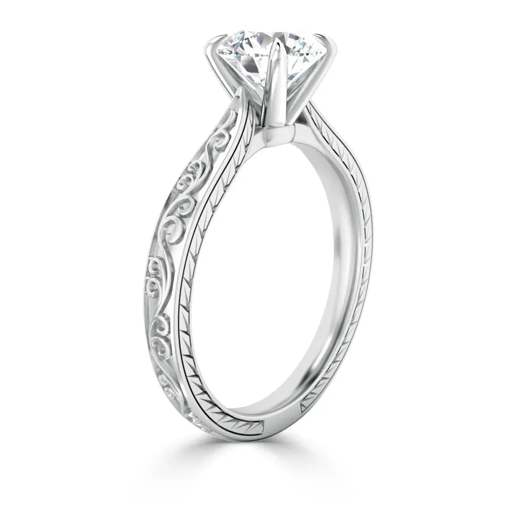 Catherine - 18ct White Gold - Round