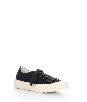 CHAYA BLACK Lace-up Trainers