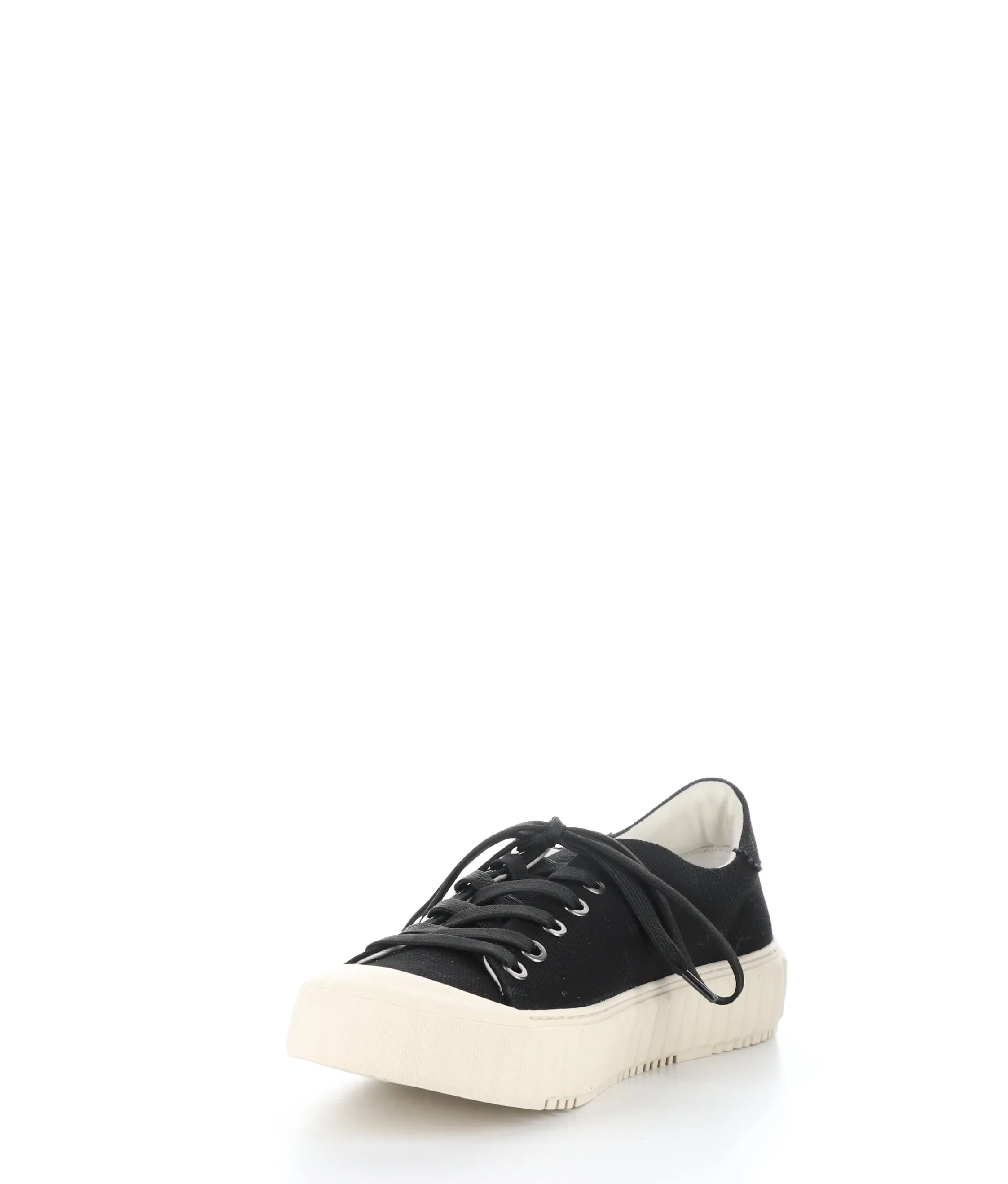 CHAYA BLACK Lace-up Trainers