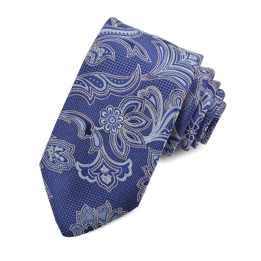 Christian Paul by Sidonio's Silk Woven Jacquard Floral Neck Tie K37614