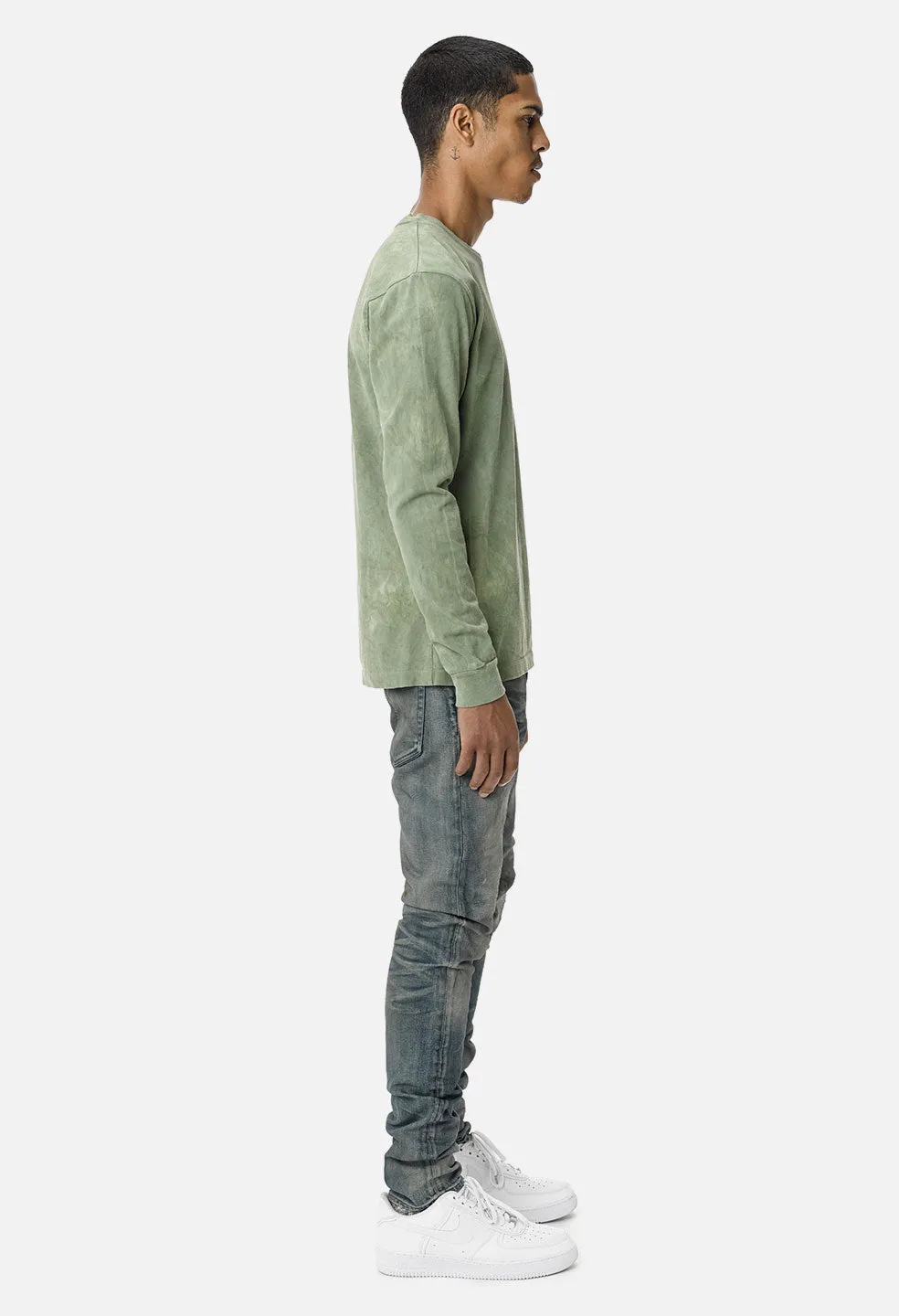 Chrome LS Tee / Washed Olive