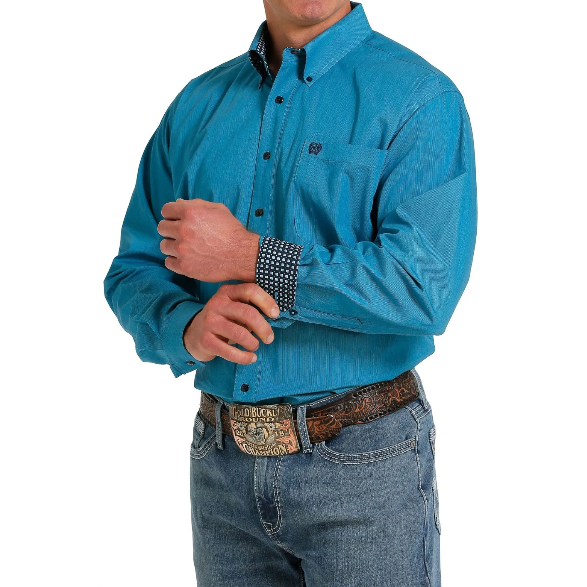 Cinch Mens Long Sleeve Shirt | MTW1105564