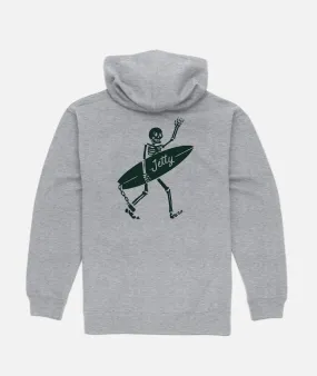 Coffin Hoodie - Heather Grey