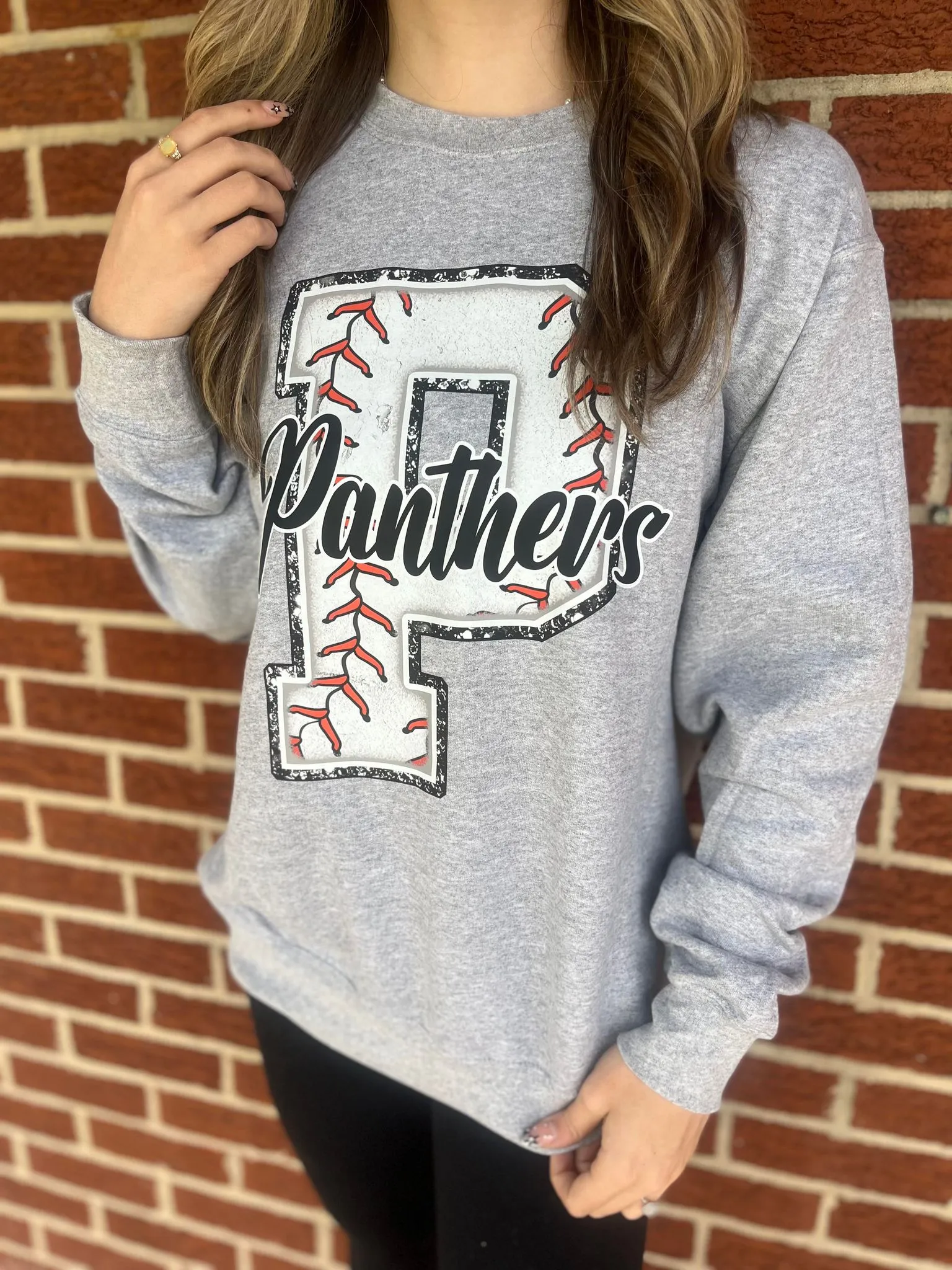 Custom Baseball Mascot Sweatshirt