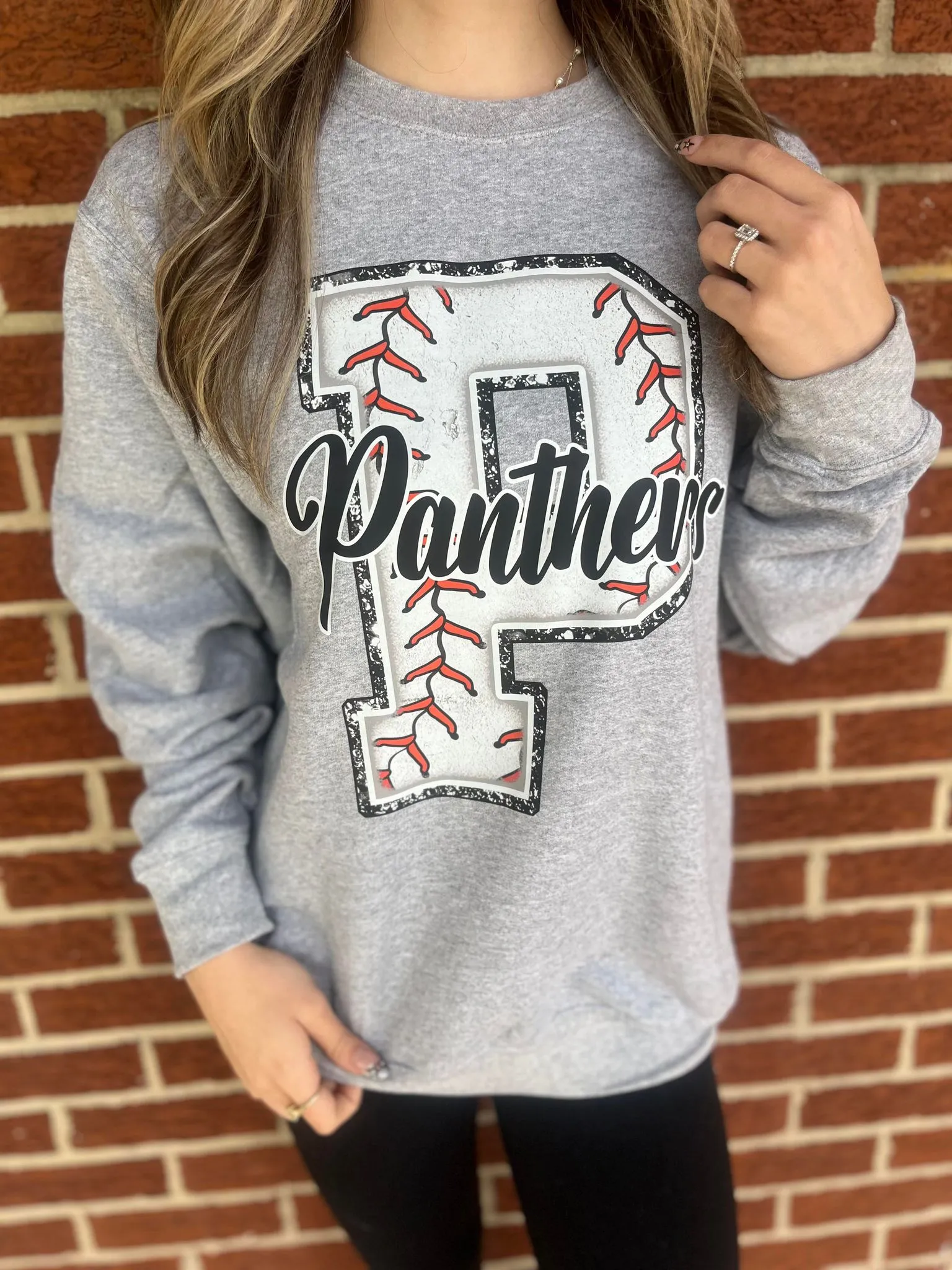 Custom Baseball Mascot Sweatshirt