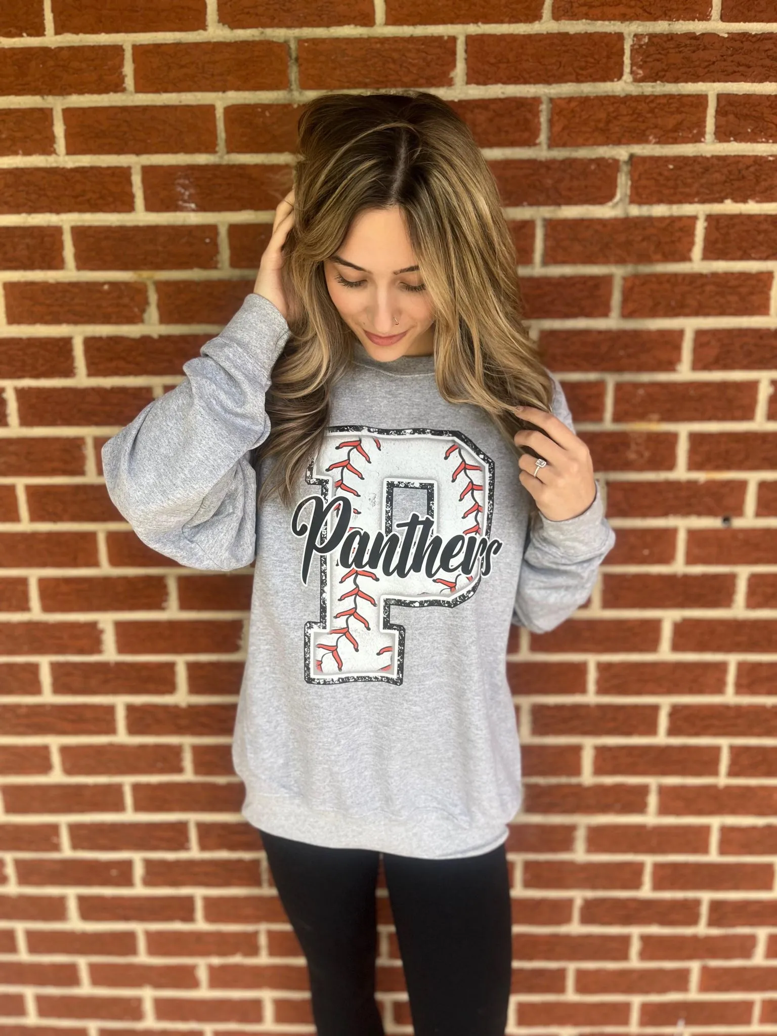 Custom Baseball Mascot Sweatshirt