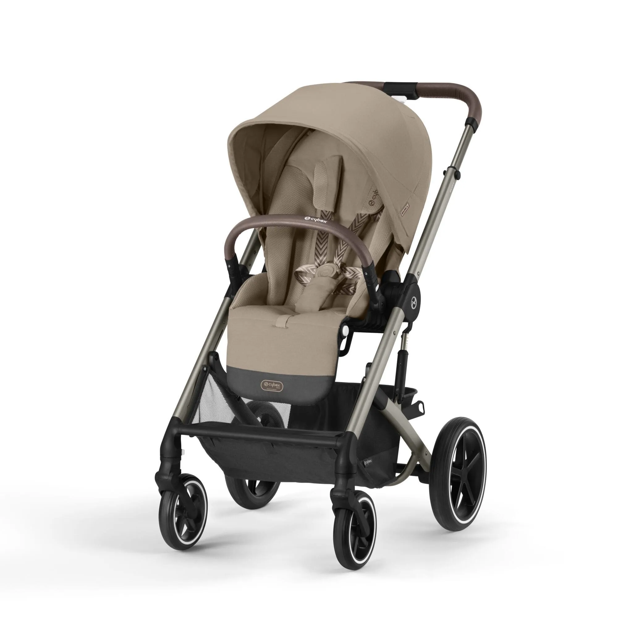 Cybex Balios S Lux Black Frame - Almond Beige