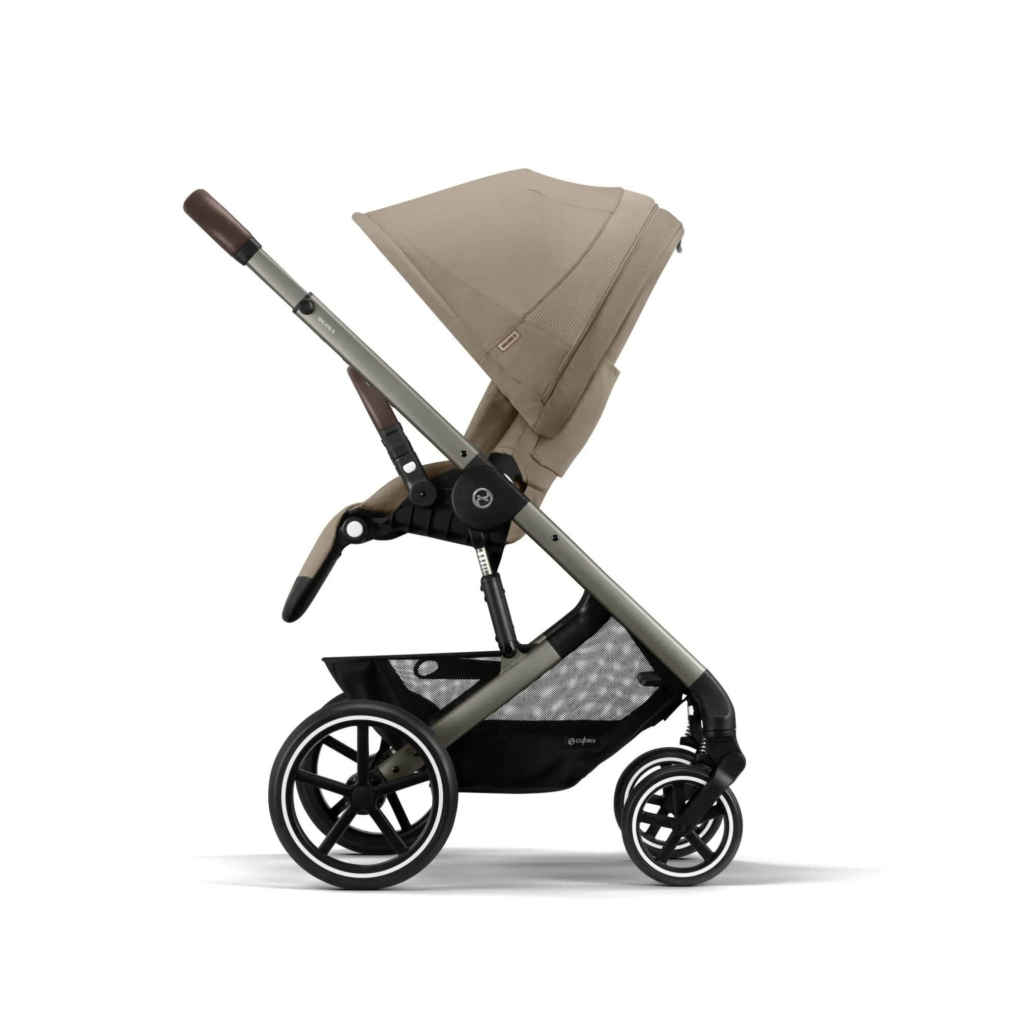 Cybex Balios S Lux Black Frame - Almond Beige