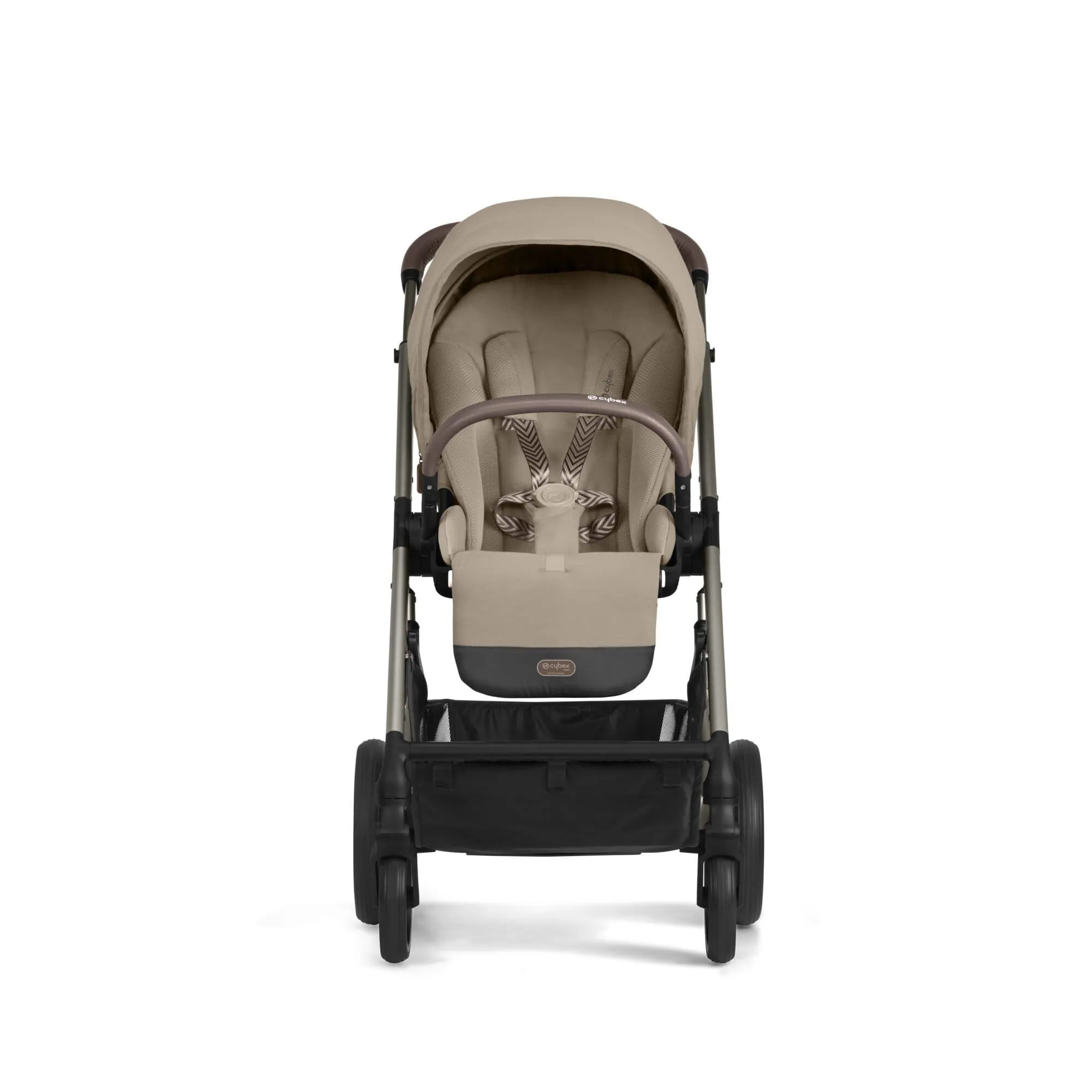 Cybex Balios S Lux Black Frame - Almond Beige