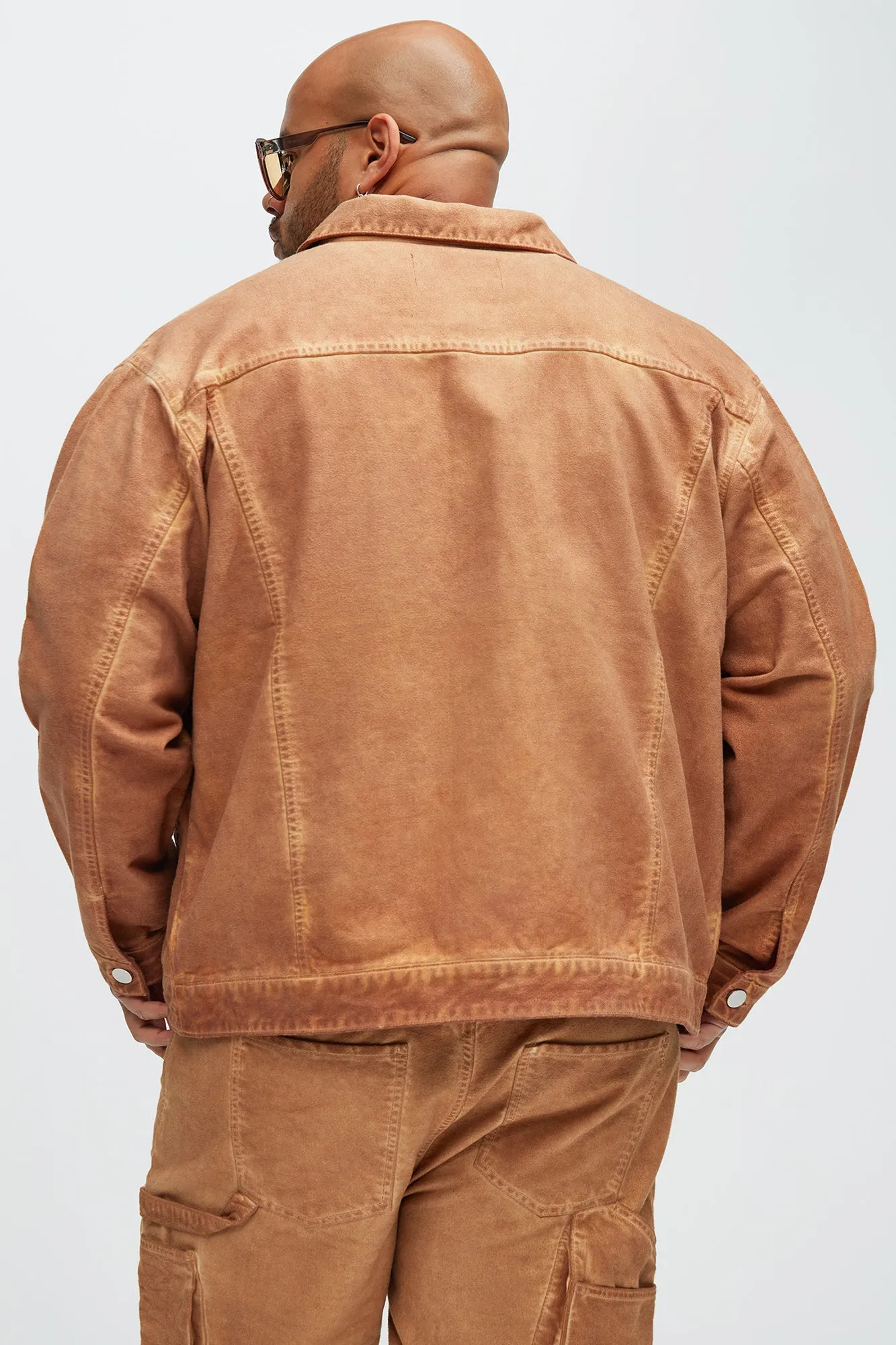 Deker Trucker Jacket - Brown