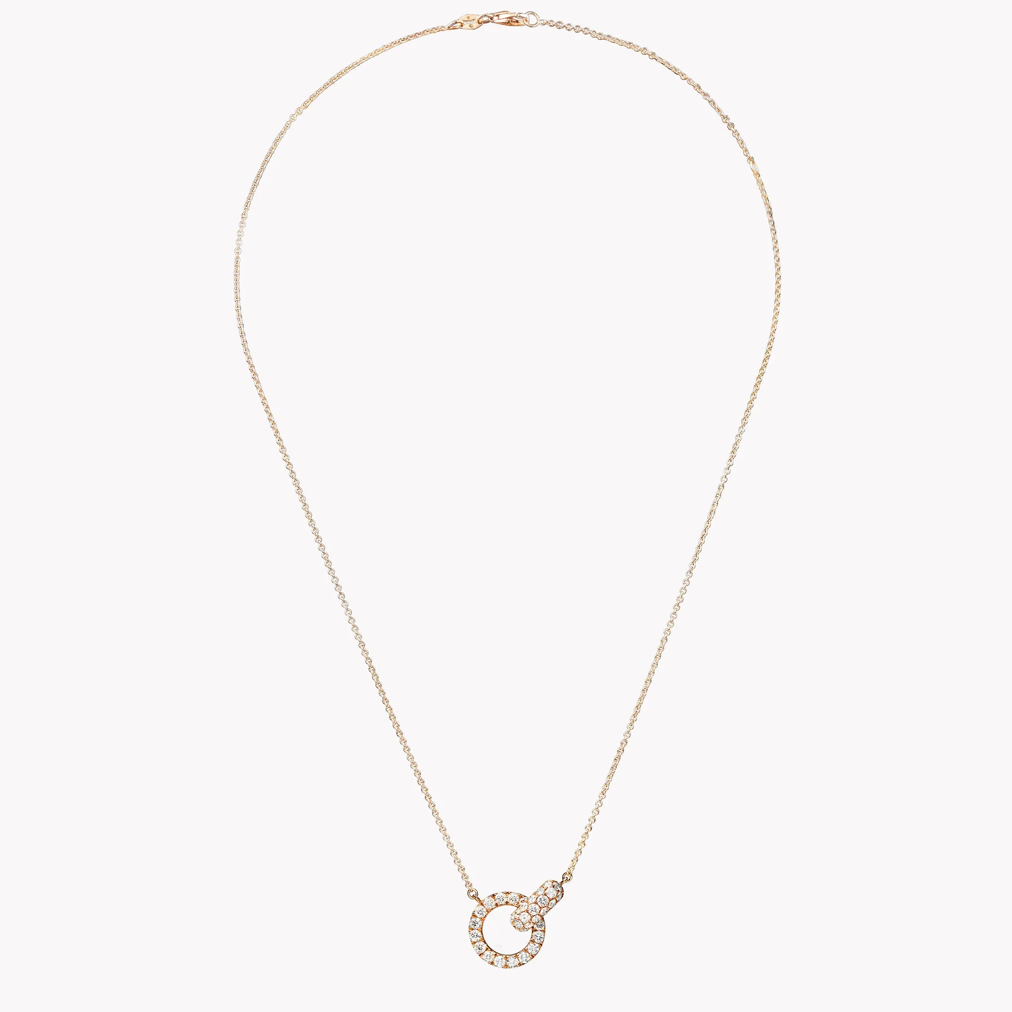 Diamond Knot Necklace