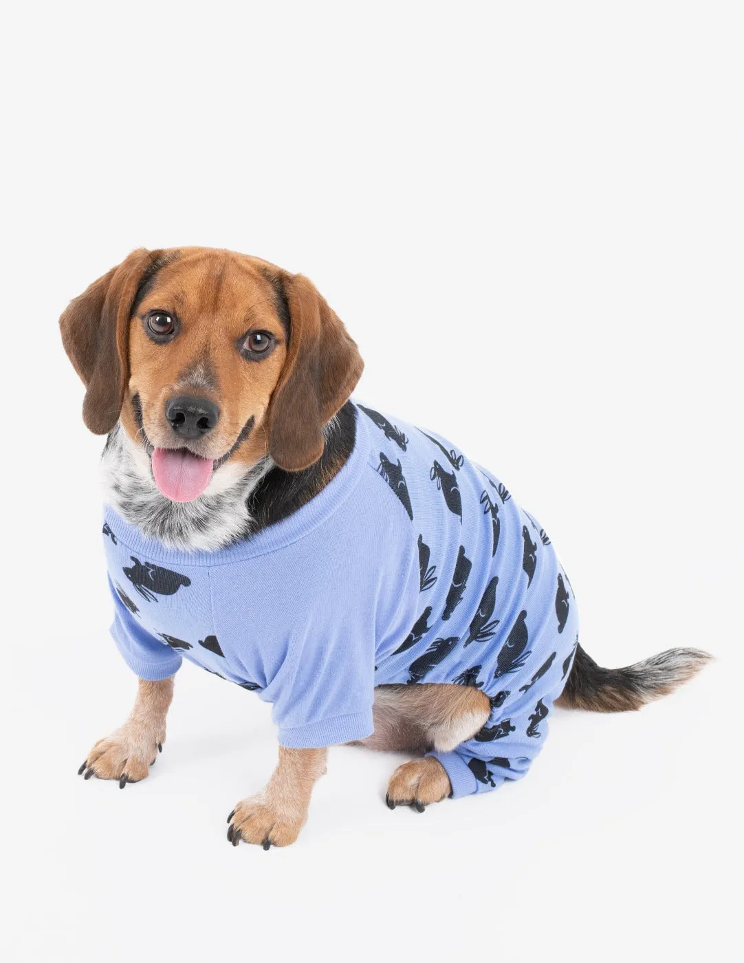 Dog Blue Bunny Pajamas