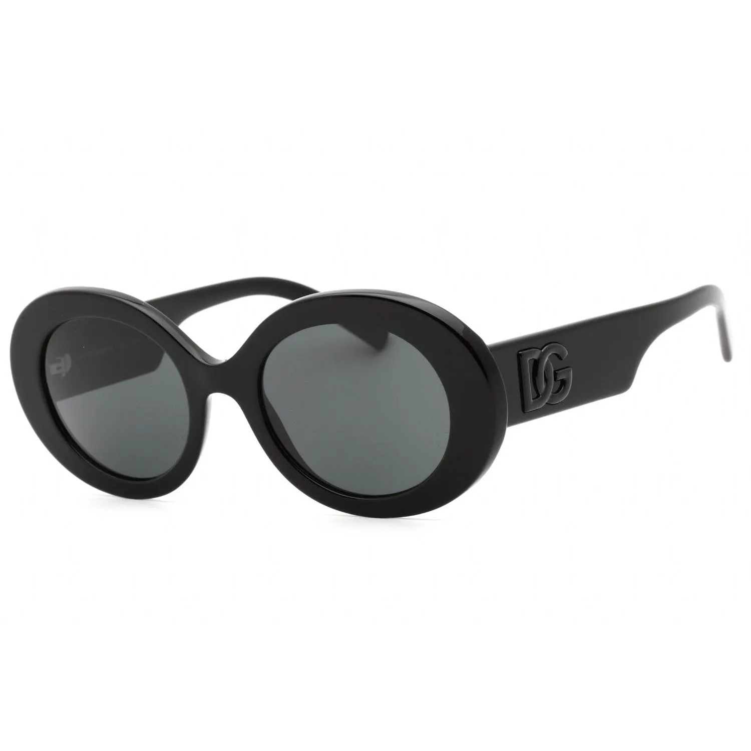 Dolce & Gabbana 0DG4448 Sunglasses Black / Dark Grey Women's