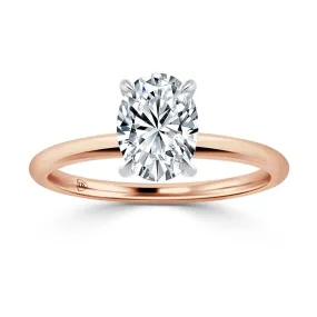 Eden - 18ct Rose Gold - Oval