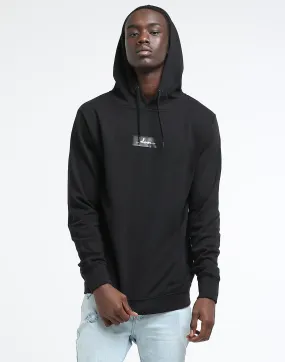 Elevn Script Box Hoodie Black