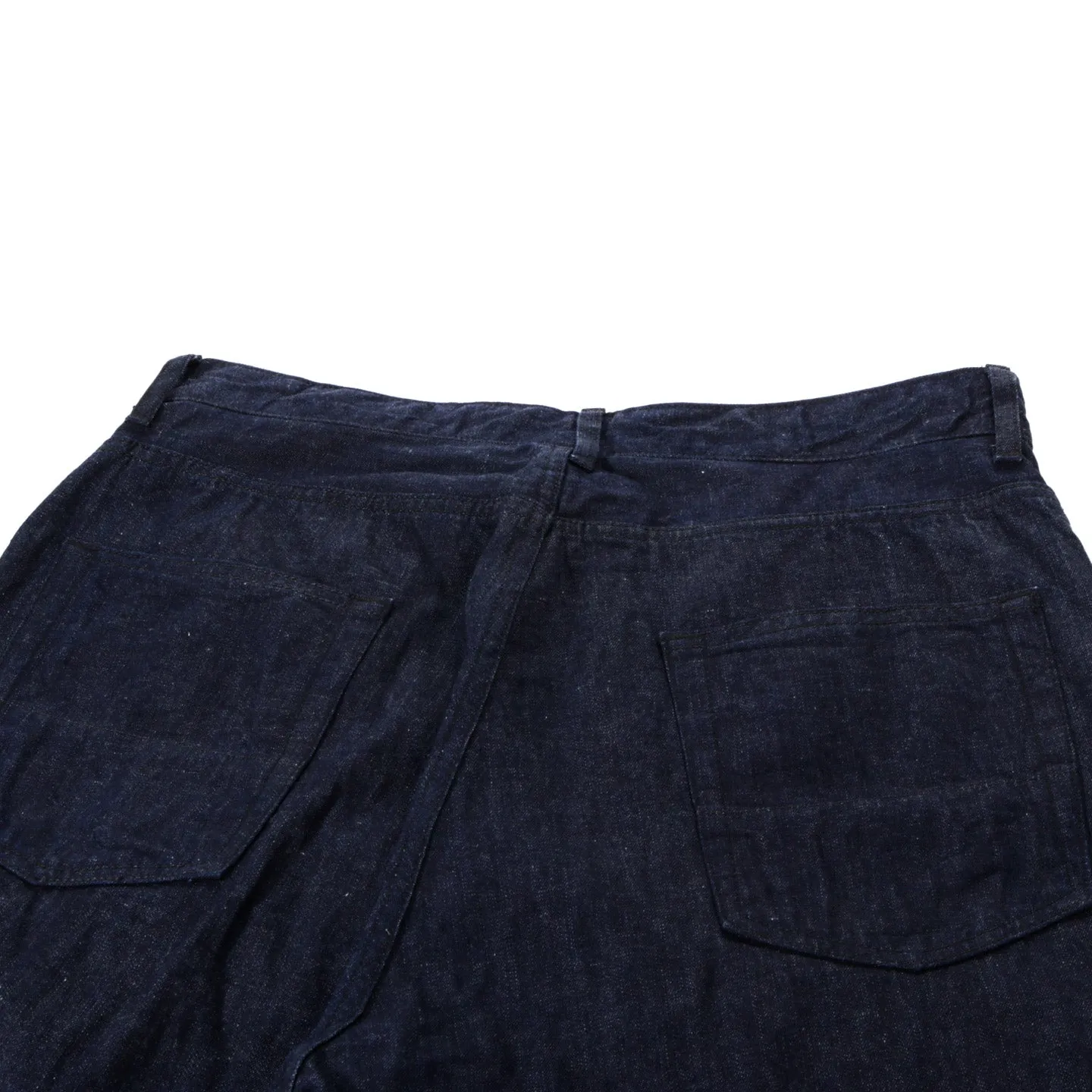 ENGINEERED GARMENTS WIDE PEG JEAN INDIGO 10OZ CONE DENIM