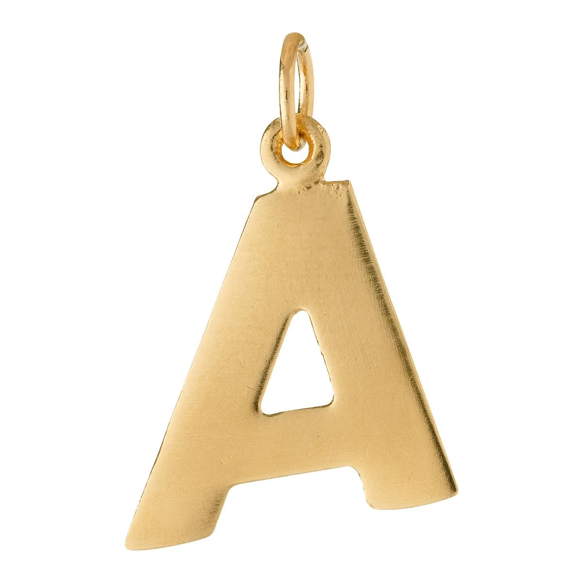 F Cutout Letter Charm