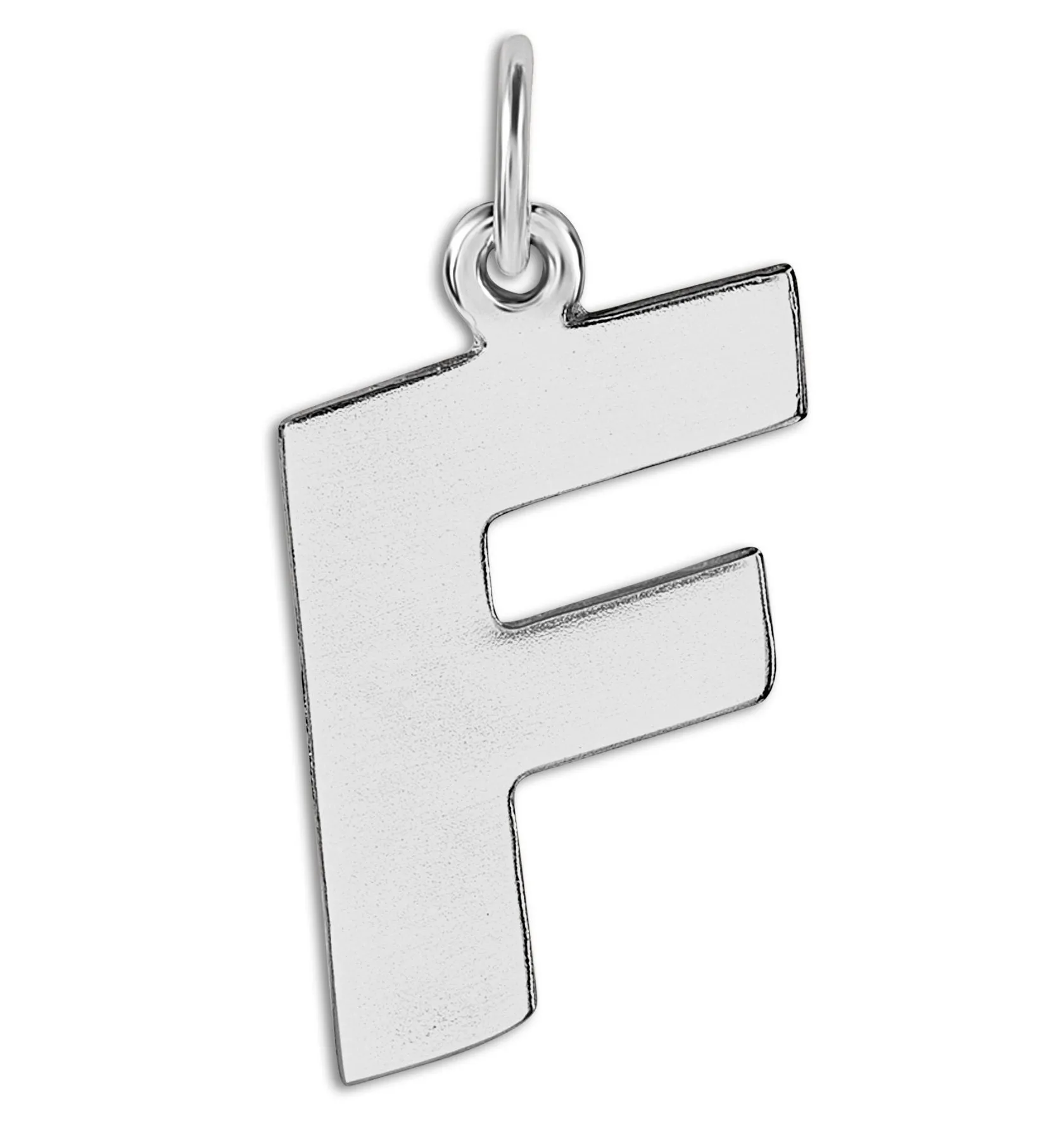 F Cutout Letter Charm