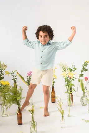 Floating Divine- Organic Cotton Shirt For Boys