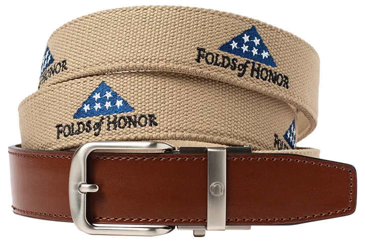 FoH Newport Tan, 1 3/8 Strap, Golf Belt