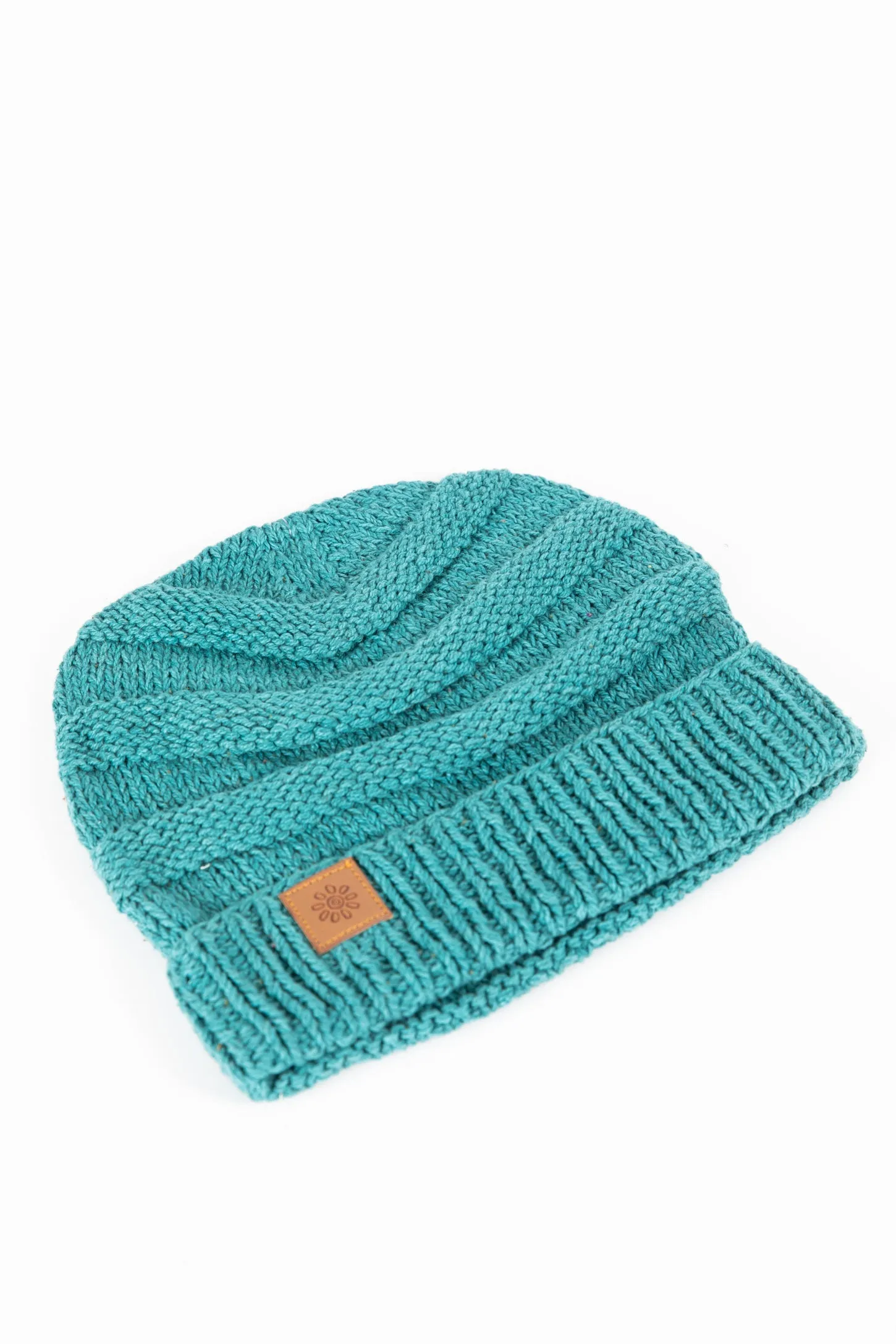 Fold Over Cotton Beanie