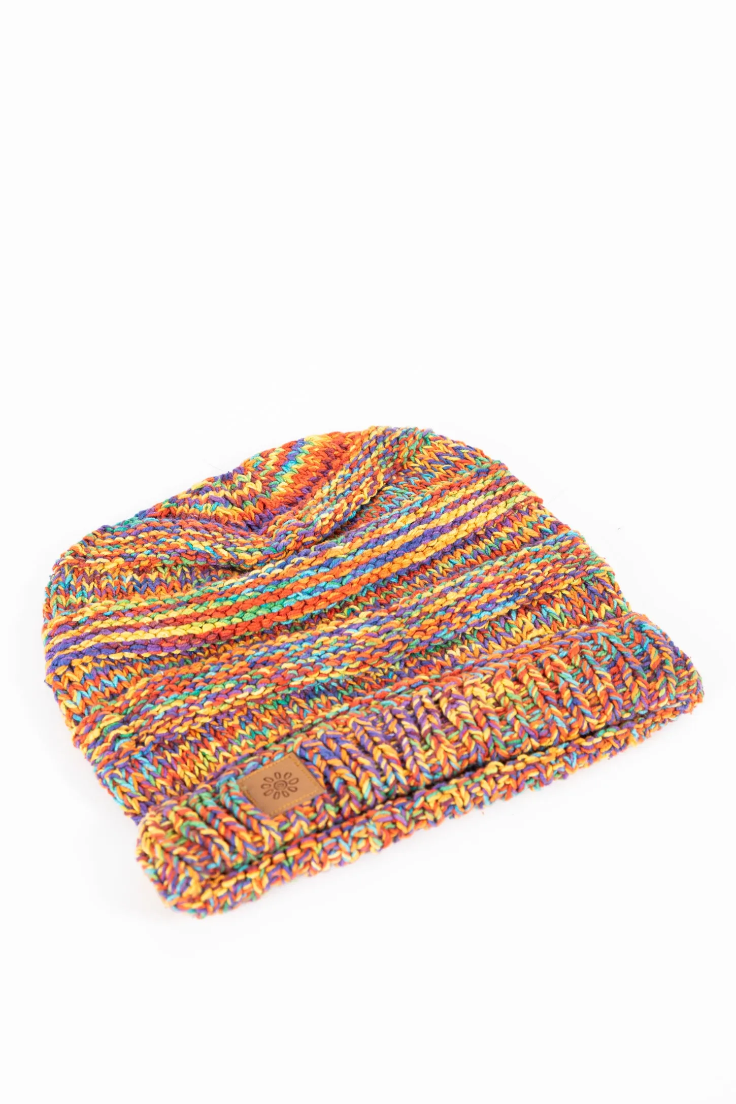 Fold Over Cotton Beanie