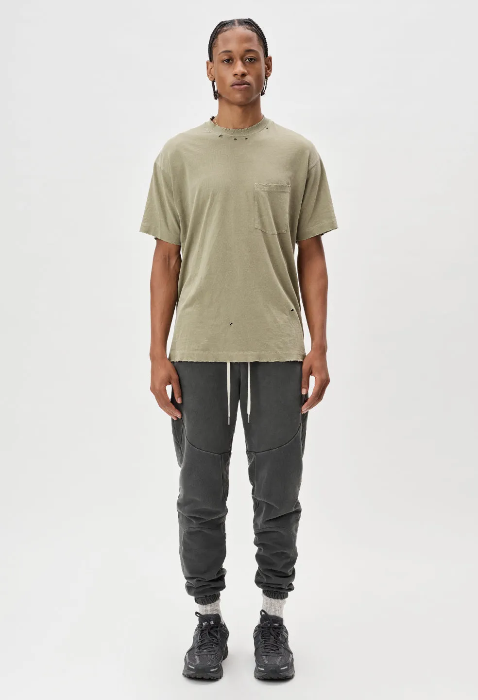 Folsom Pocket Tee / Vintage Olive