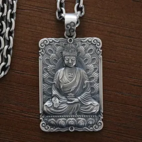 Framed Charity Amitabha Buddha Pendant