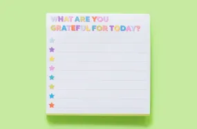 Gratitude Sticky Reminder Pad