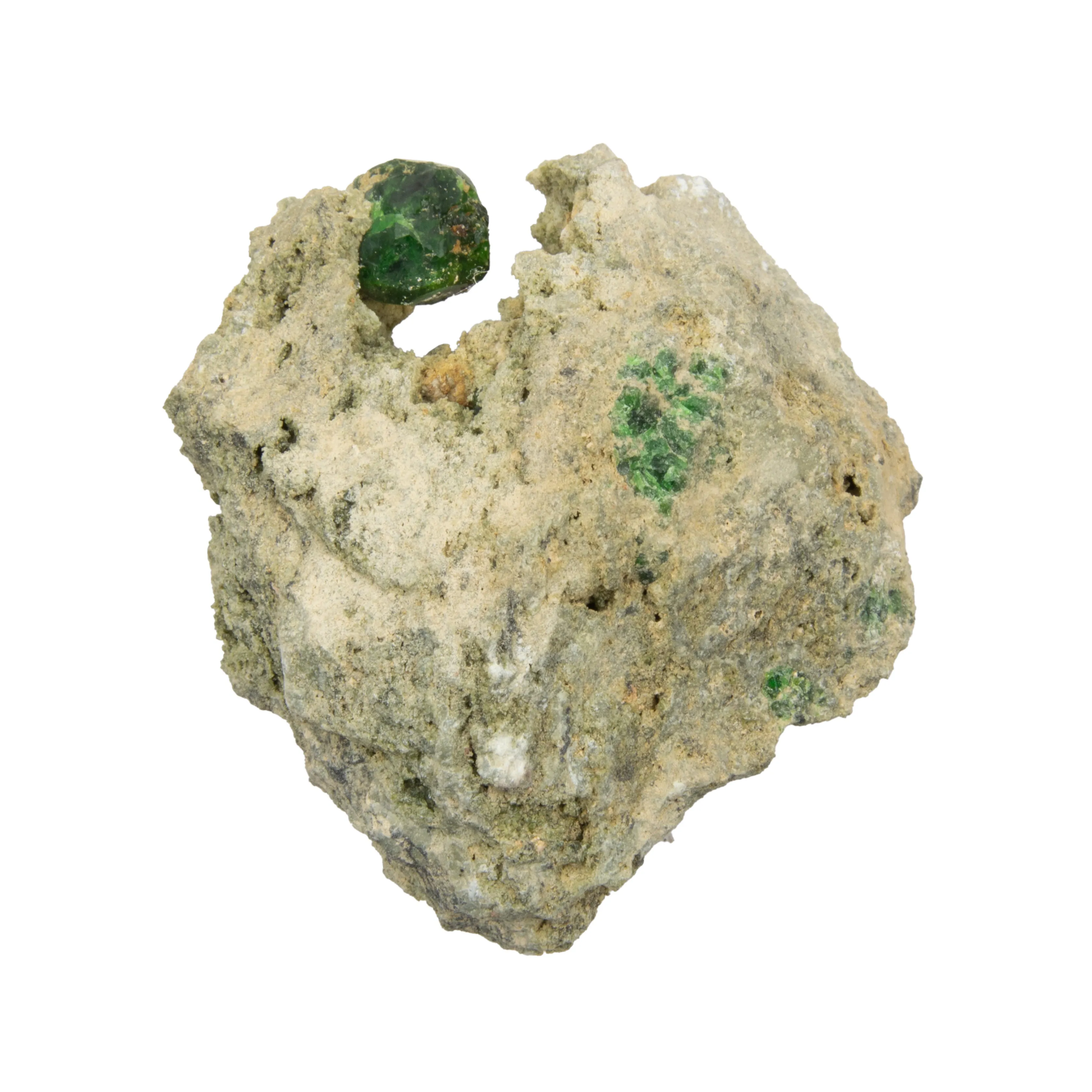 Green Demantoid Garnet  - Rough