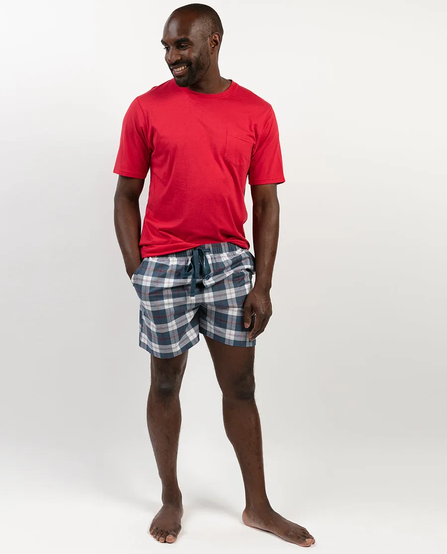 Jasper Check Shorts