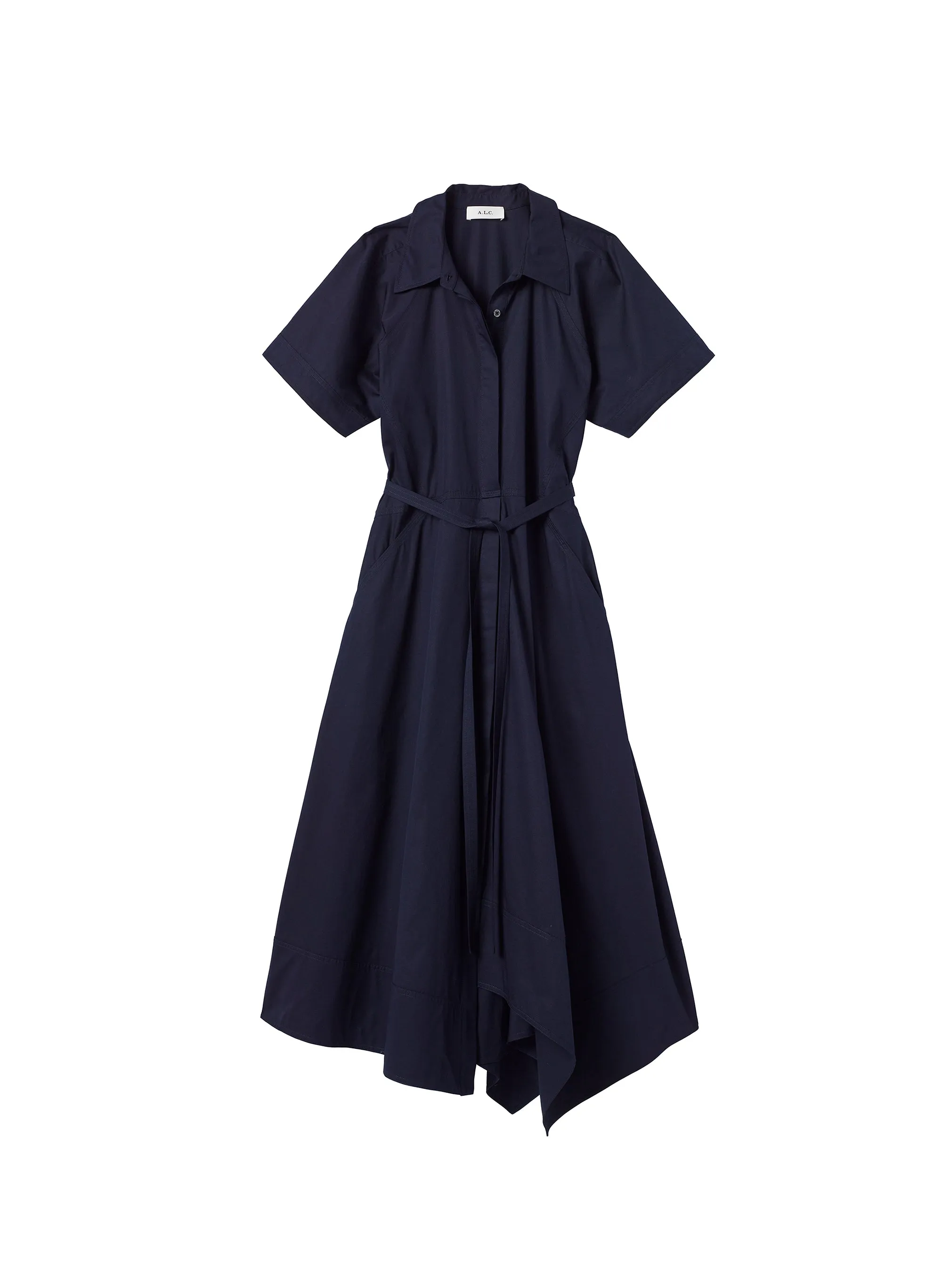 Julianna Cotton Midi Shirtdress