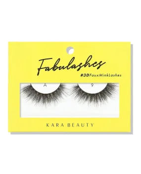 Kara Beauty 3D Faux Mink Eyelashes-A9