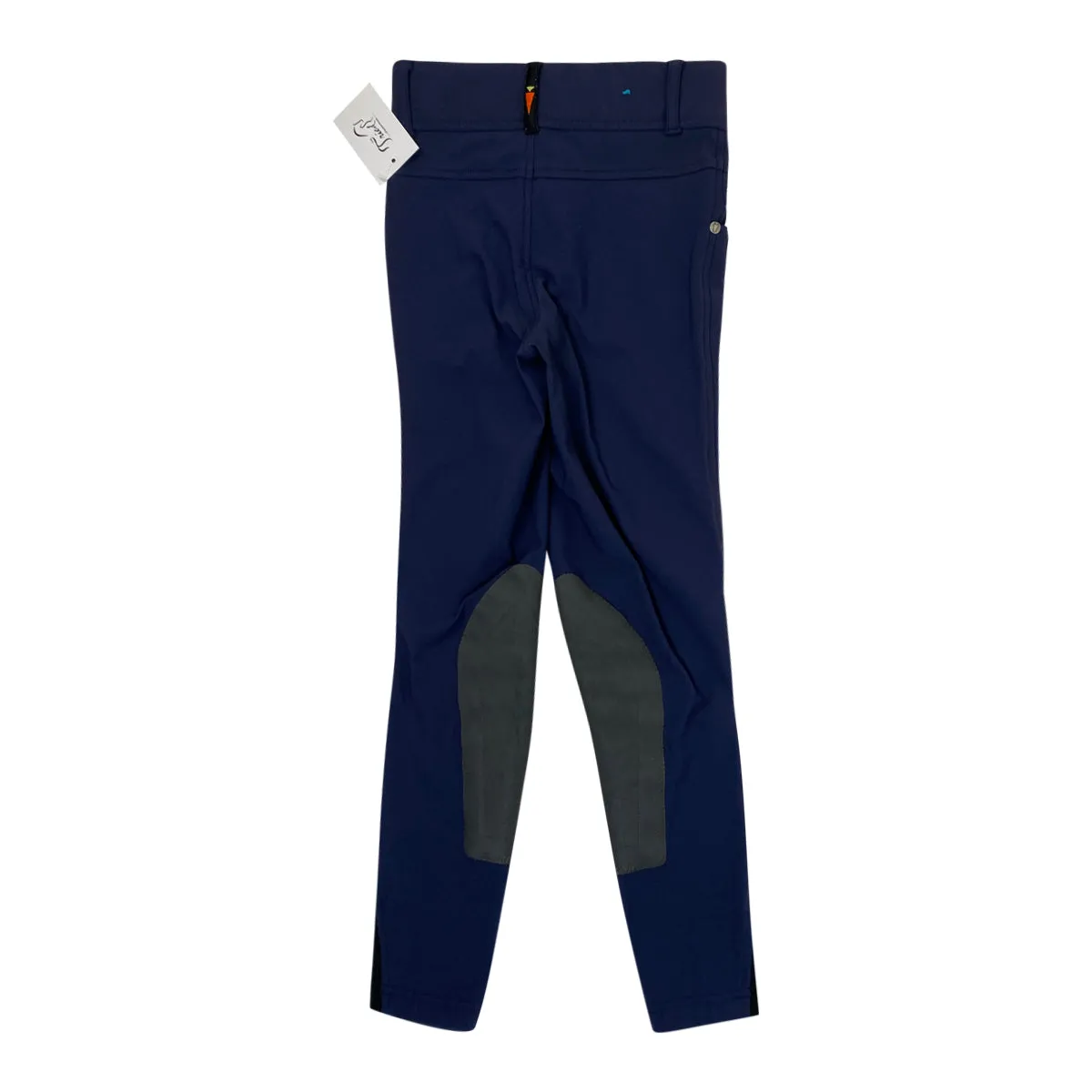 Kerrits 'Crossover II' Knee Patch Breeches in Navy - Children's Small