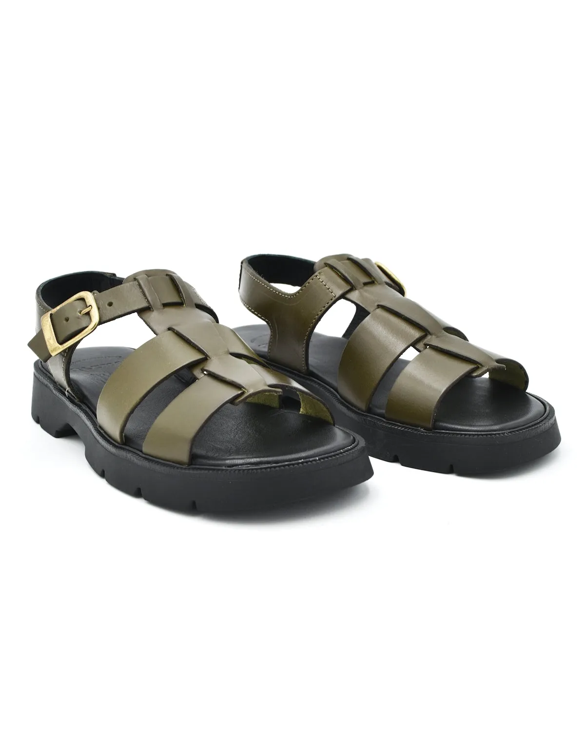 Kleman Olive Green Ballast Sandal